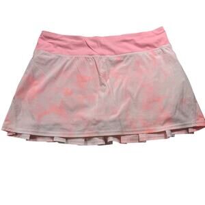 Lululemon Pace Setter Skirt Spray Dye Pink Size 8 Athletic Tennis